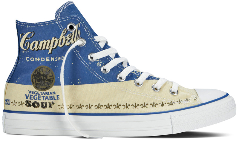 Illustration for article titled Converse Is Now Wrapping Its Sneakers In Andy Warhol's Art